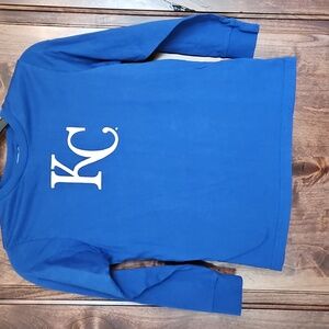 KANSAS CITY ROYALS youth Small long sleeve NWOT